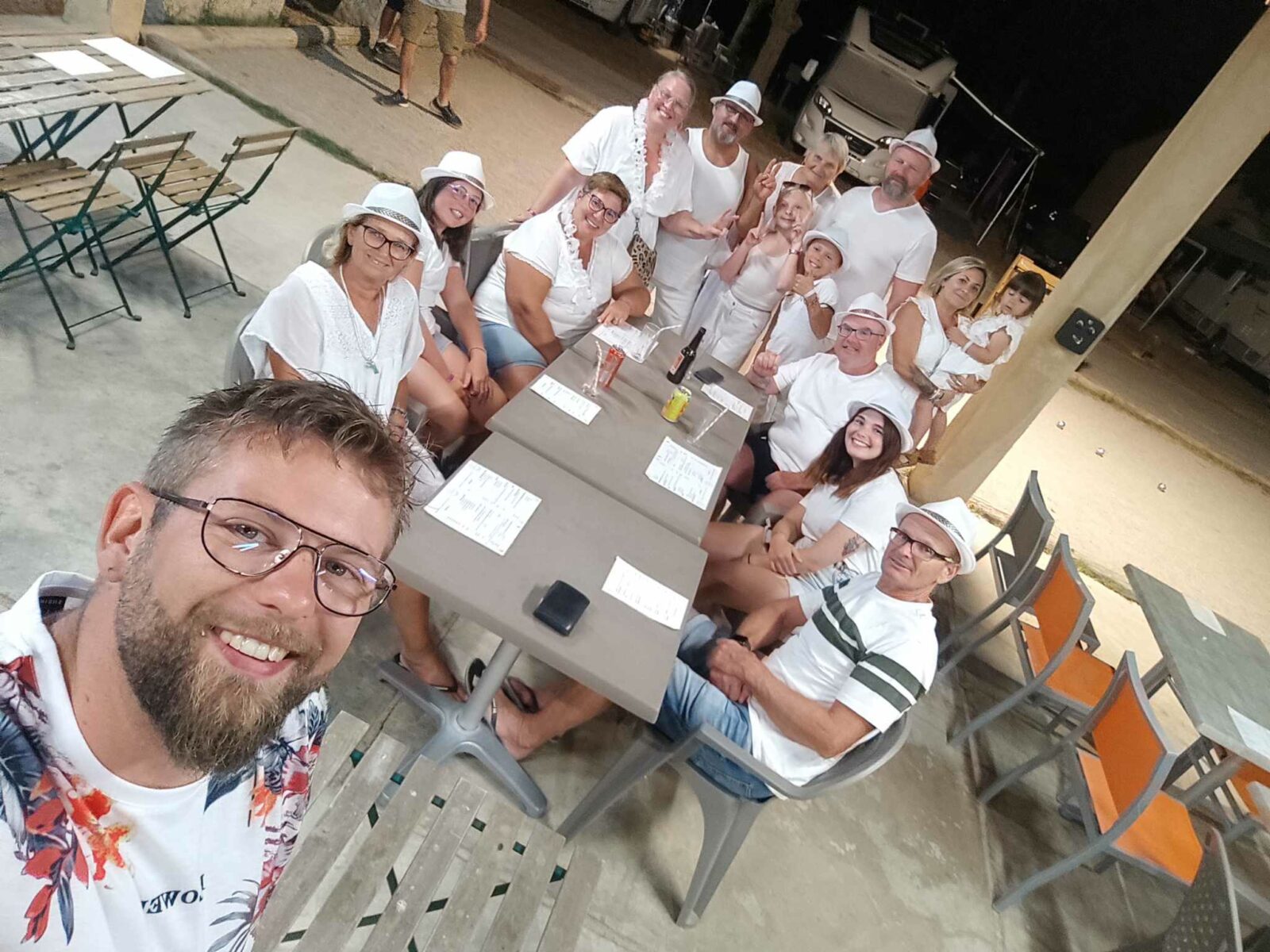 Soirée blanche aout